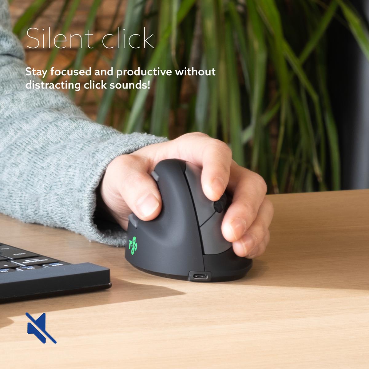 R-GO TOOLS He Ergonomic Mouse M Left Wireless