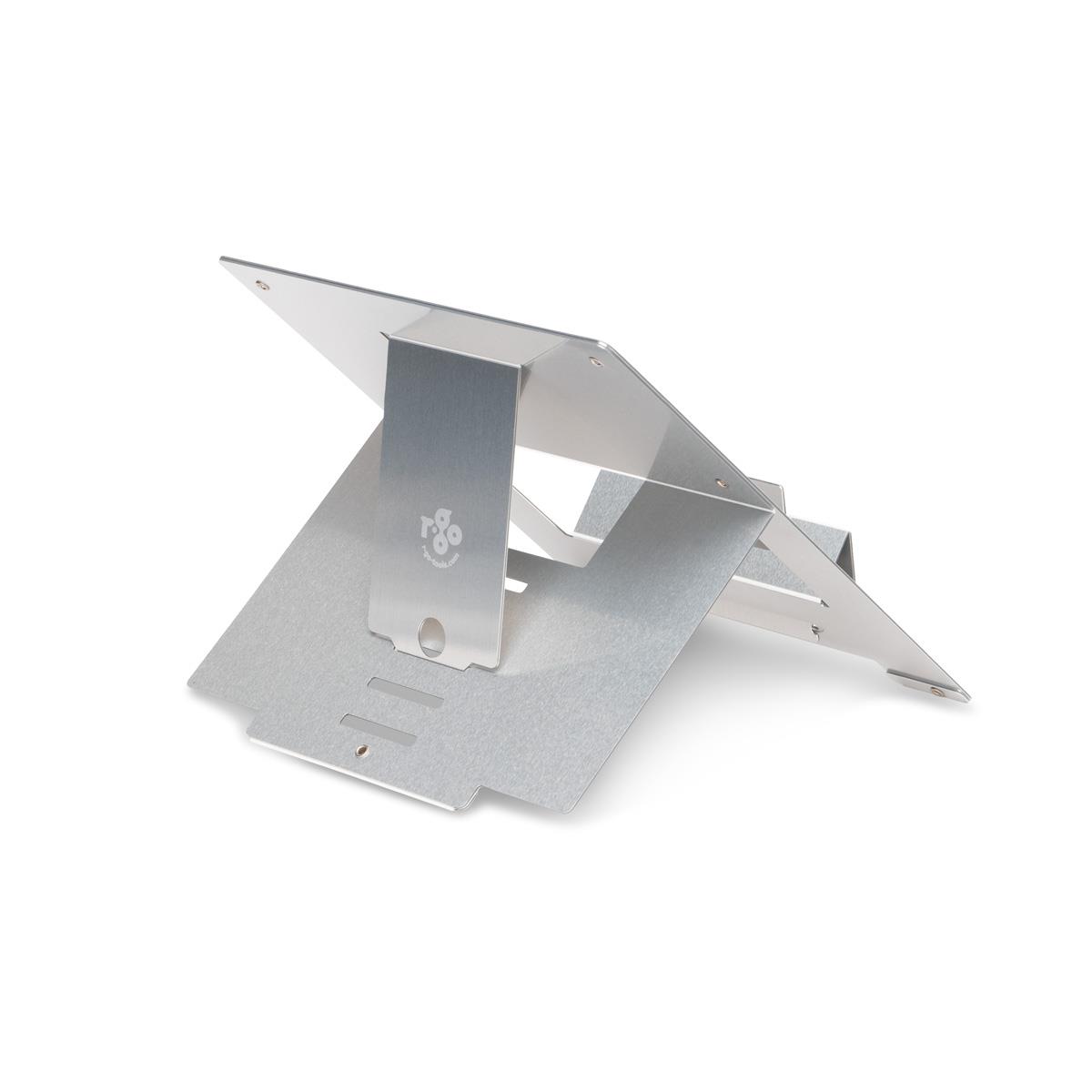R-GO TOOLS Riser Laptop Stand Flexible/ Adjustable Silver