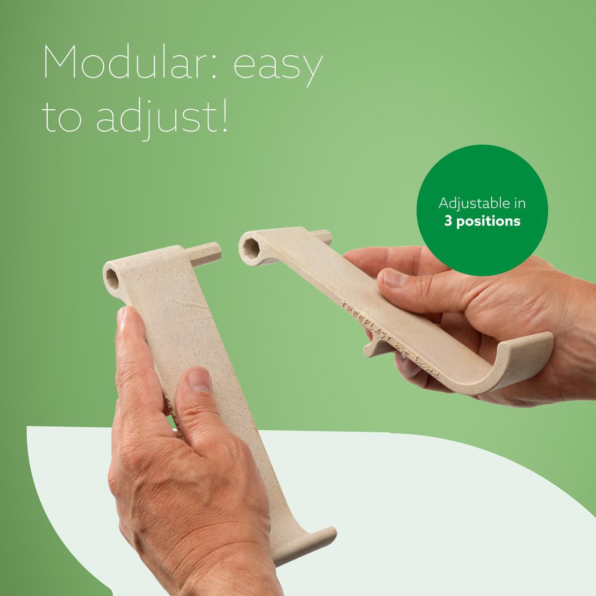 R-GO TOOLS Treepod Bio-based Multi Stand Ajustable White