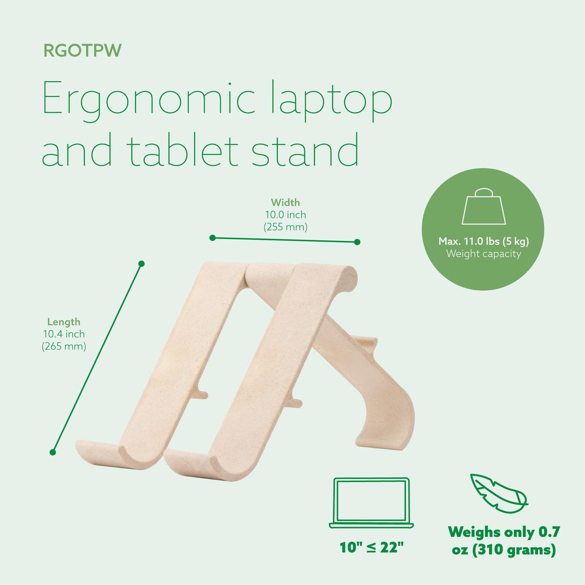 R-GO TOOLS Treepod Bio-based Multi Stand Ajustable White