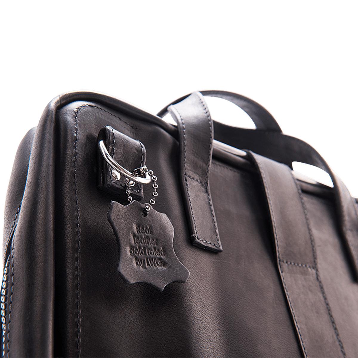 R-GO TOOLS Viva - 15.6in - Notebook Case - Leather - Black