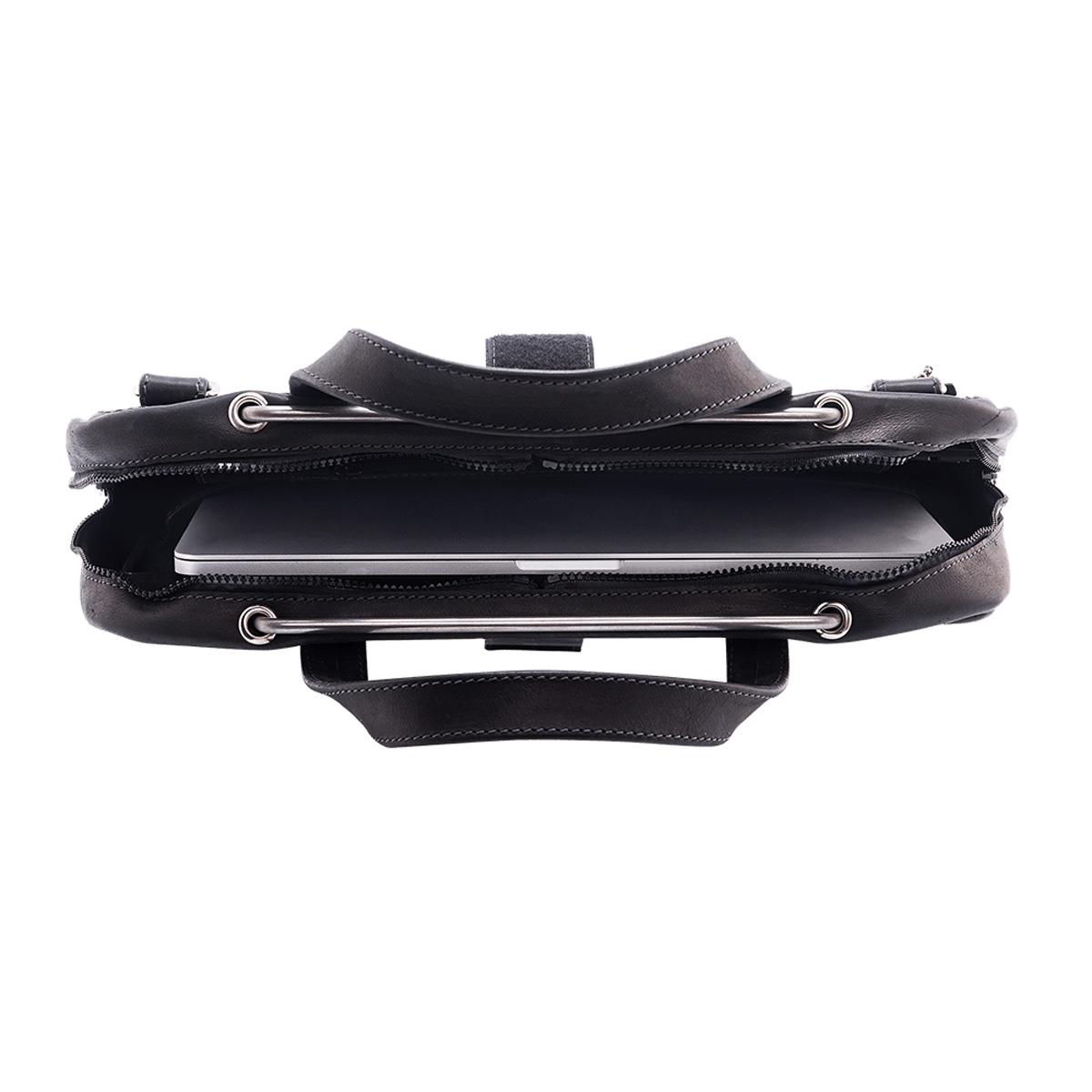 R-GO TOOLS Viva - 15.6in - Notebook Case - Leather - Black