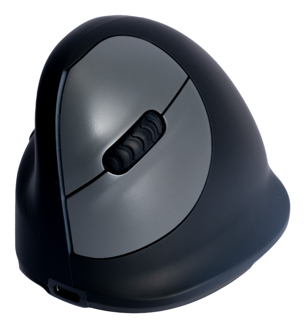 R-GO TOOLS He Ergonomic Mouse - Left Handed - Large - Wireless