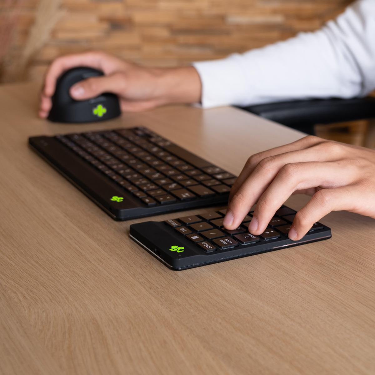 R-GO TOOLS Numpad Break - Wireless - Black