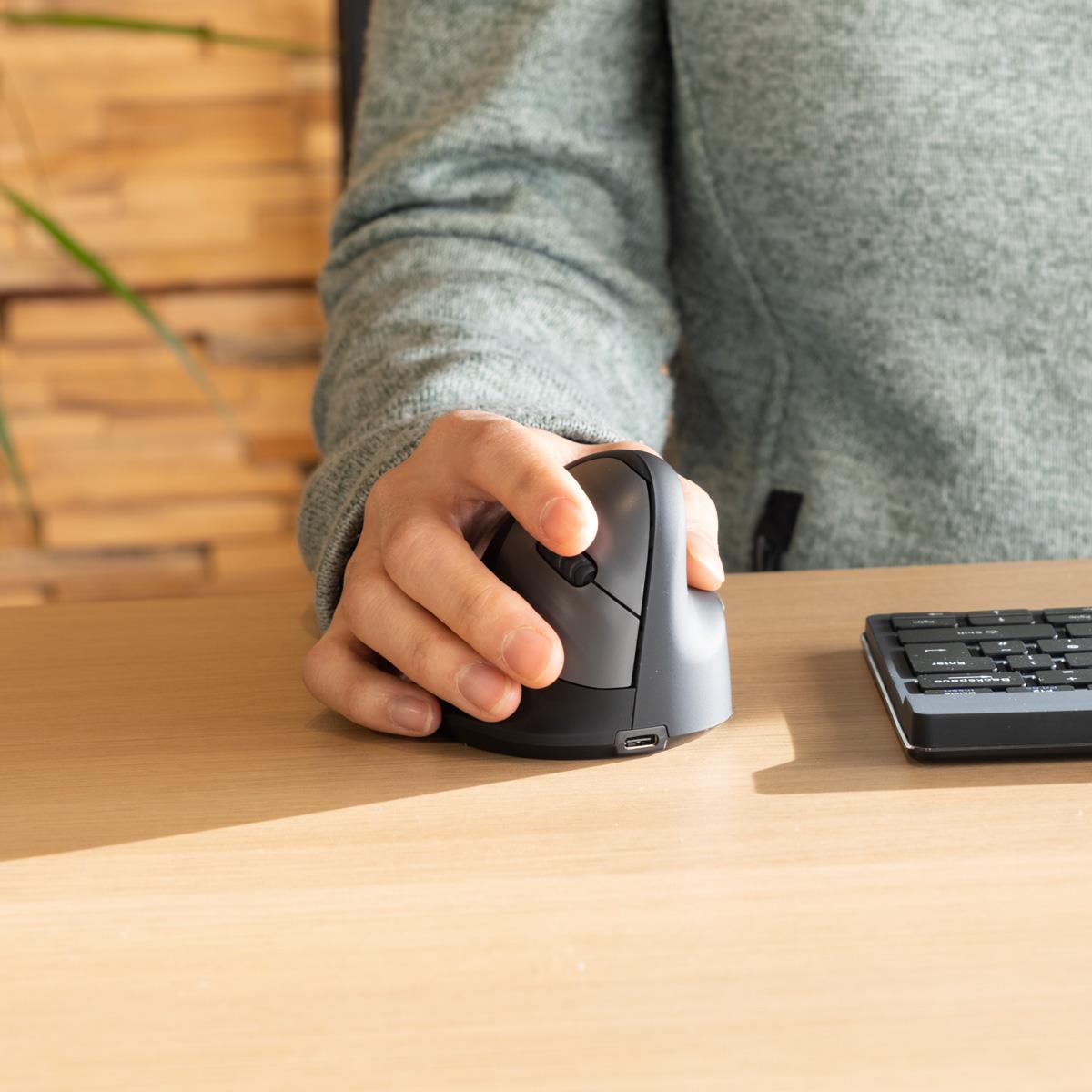 R-GO TOOLS He Break Mouse - Ergonomic Mouse - Small - Wireless