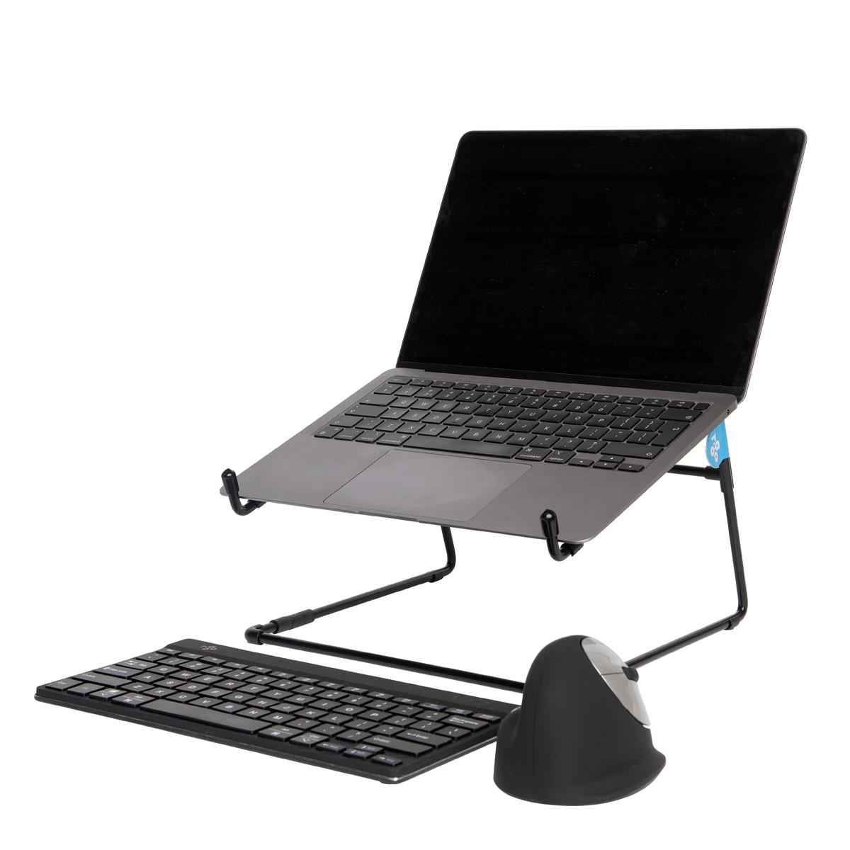 R-GO TOOLS R-go Steel Office Laptop Stand Black