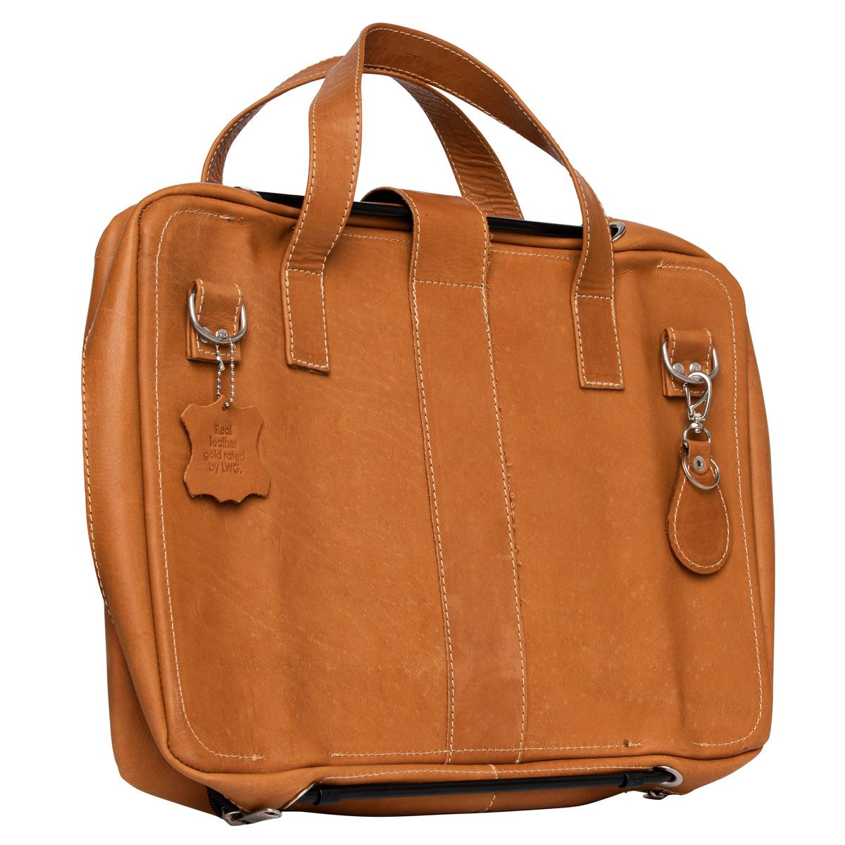 R-GO TOOLS Viva Laptop Bag 15.6in Brown - Leather