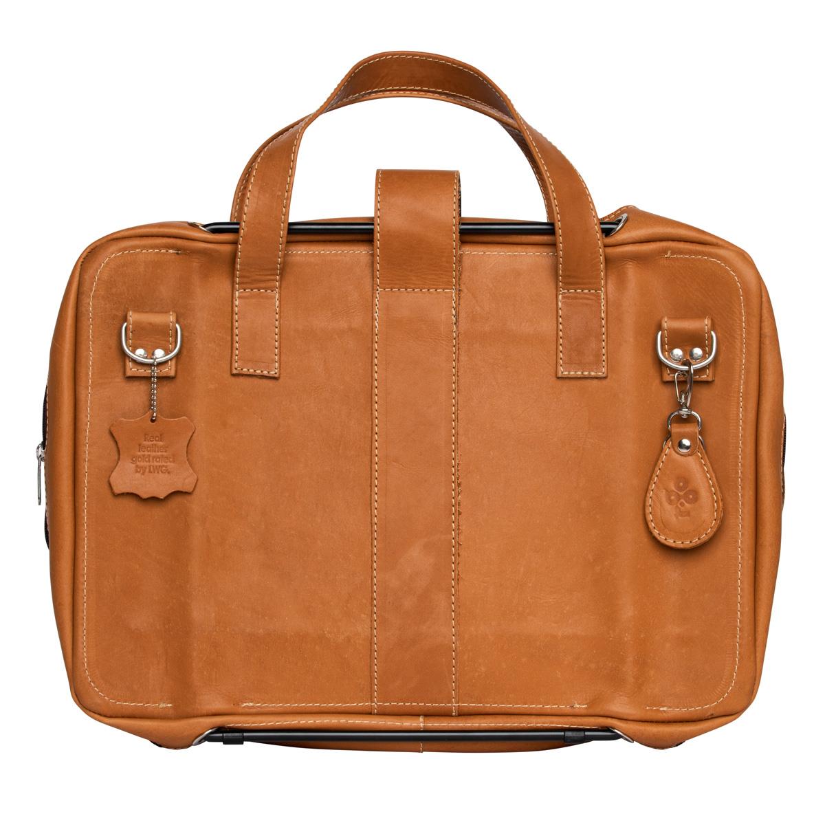R-GO TOOLS Viva Laptop Bag 15.6in Brown - Leather