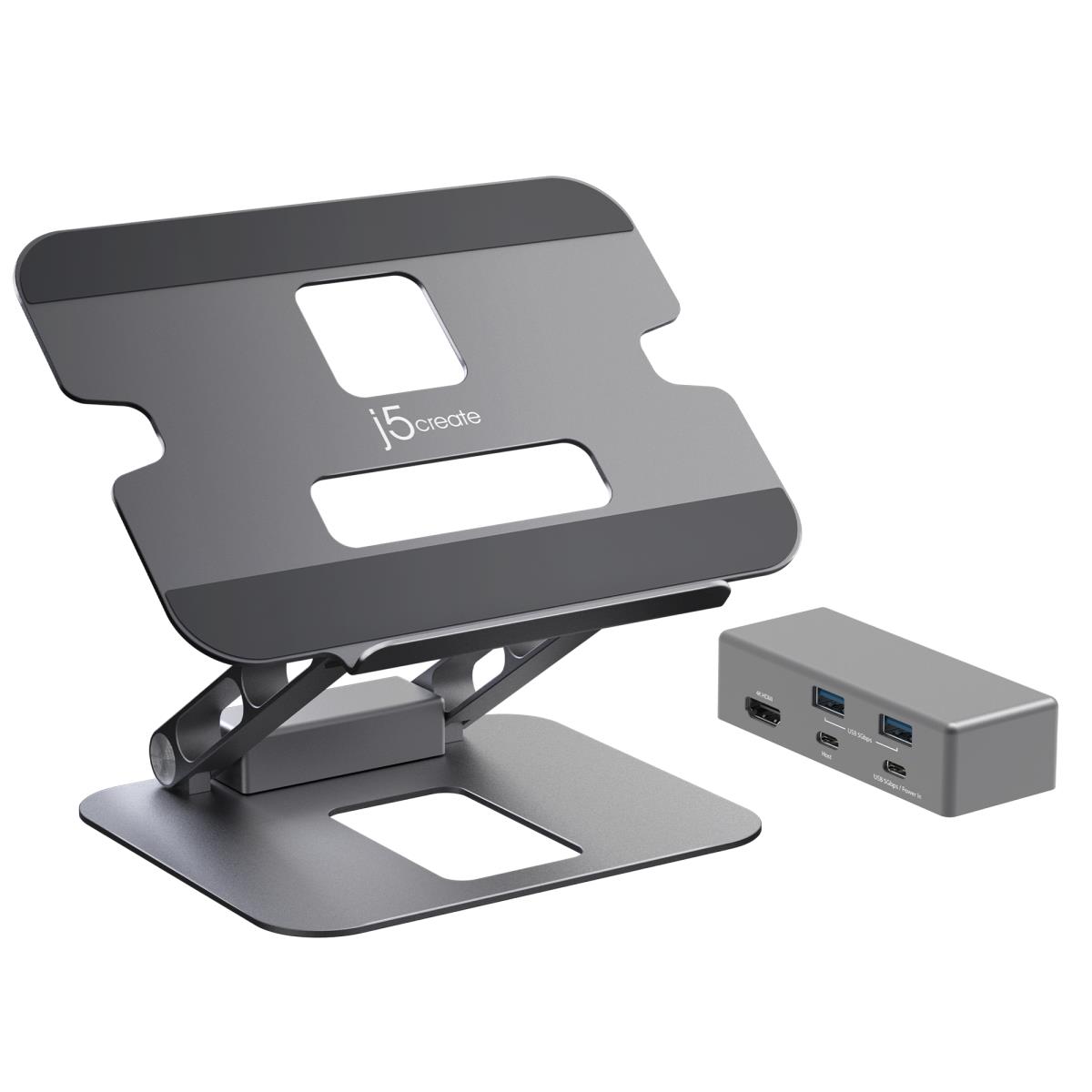J5CREATE Multi-angle 4k Docking Stand