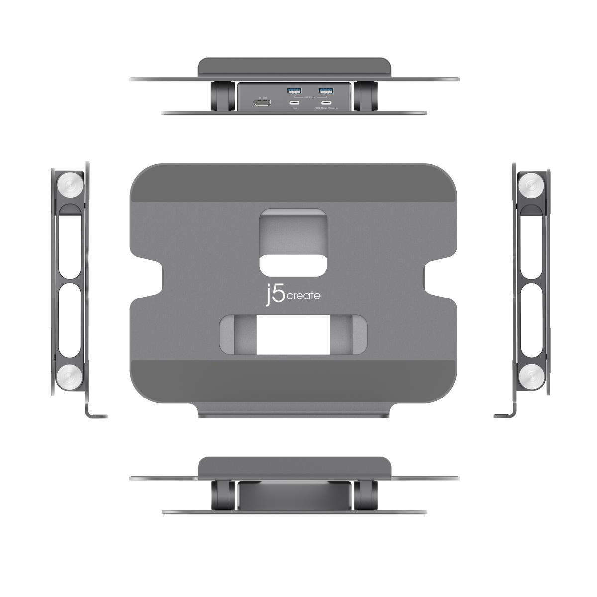 J5CREATE Multi-angle 4k Docking Stand
