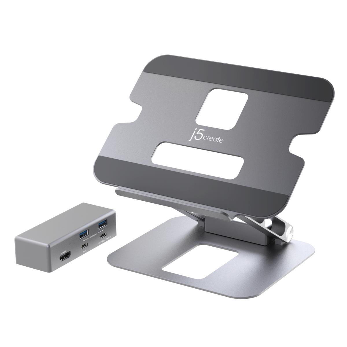 J5CREATE Multi-angle 4k Docking Stand
