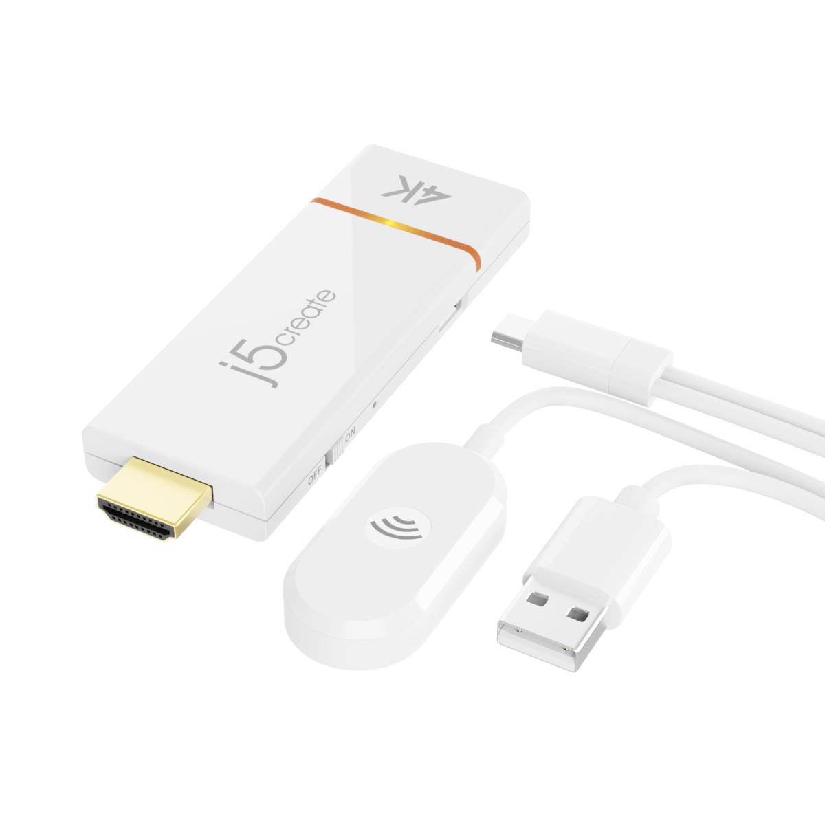 J5CREATE Jvaw76-n Screencast 4k Hdmi Wireless Display Adapter (jvaw76-n)