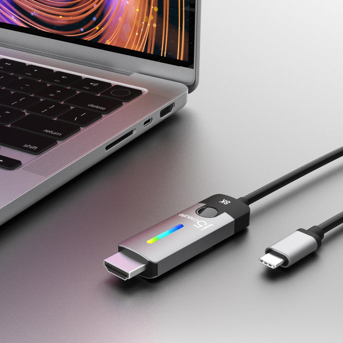 J5CREATE Converter Cable - USB-c To Hdmi 2.1 8k (60 Hz)