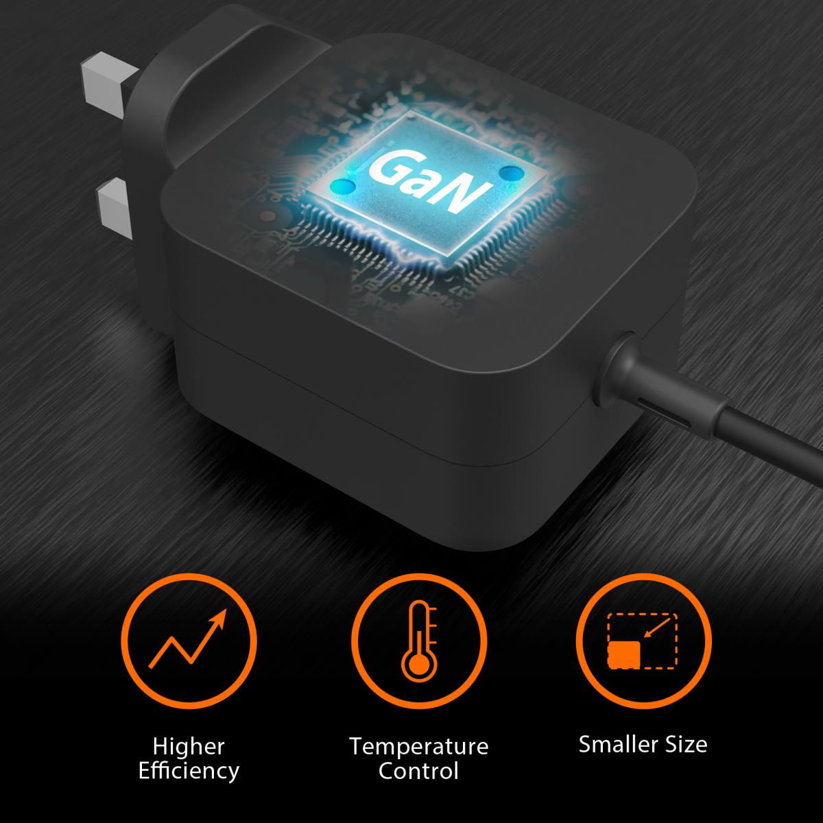 J5CREATE Mini Charger - 67w Gan Pd USB-c With 3 Types Of Dc Connector - Uk