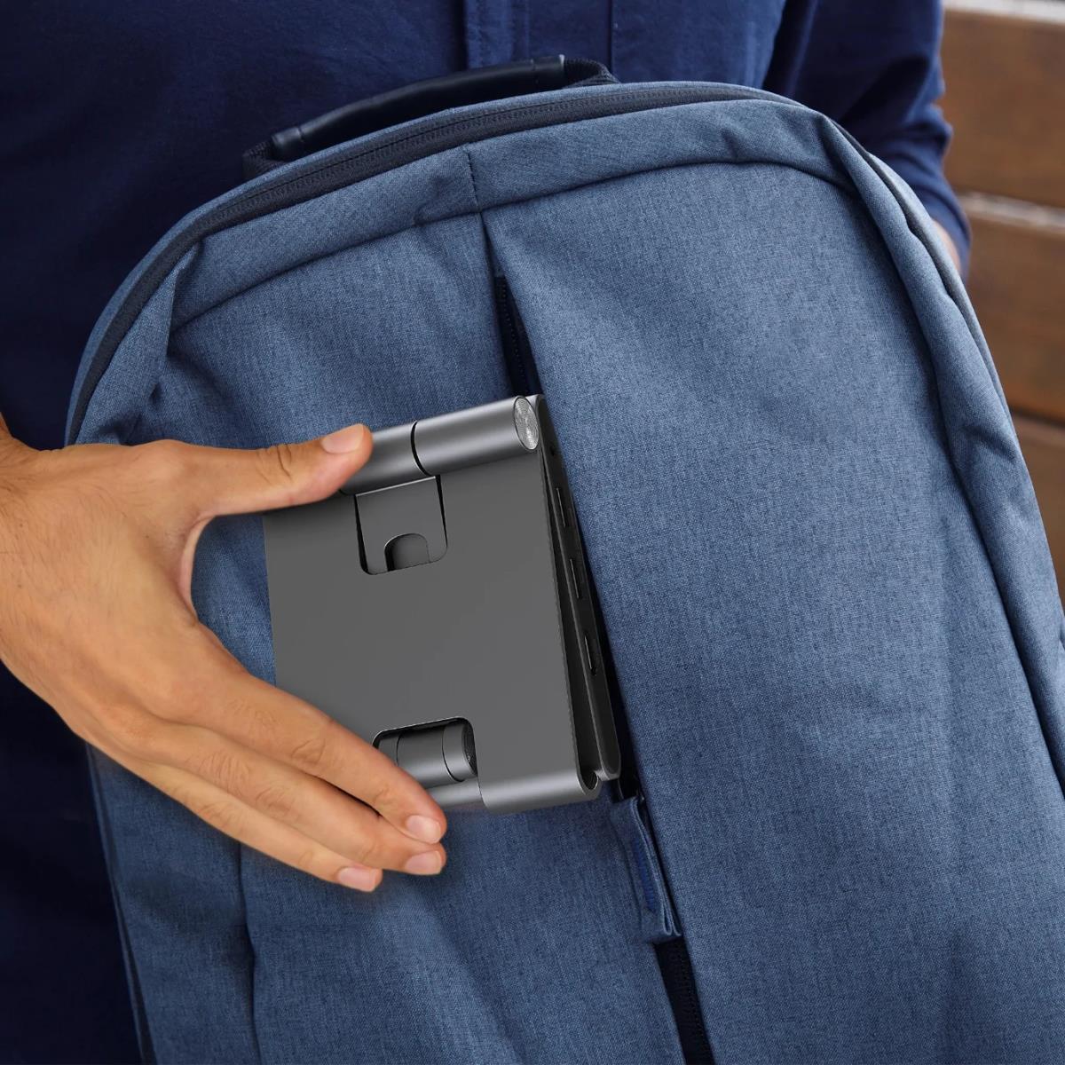 J5CREATE Multi Angle Stand With Docking Station - 1x USB-c 1x Pd (100w Port) 1x Hdmi 2.0 2x USB 1x Sd/microsd 1x 3.5 Mm For iPad Pro - Space Grey