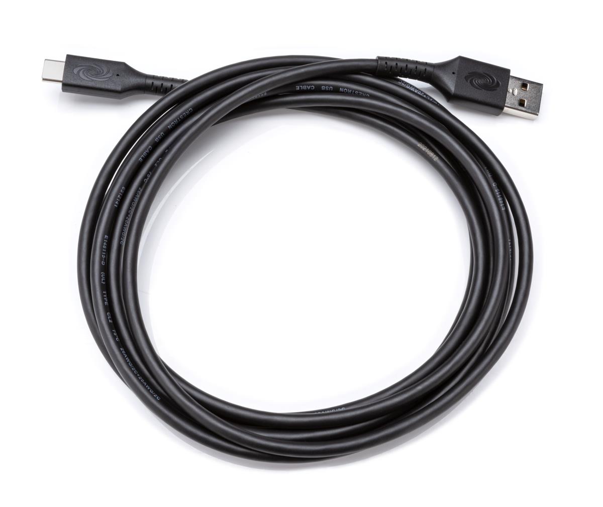 CRESTRON USB Cable - USB-A Male to USB-C Male USB 2.0 - 9 ft (2.7 m)