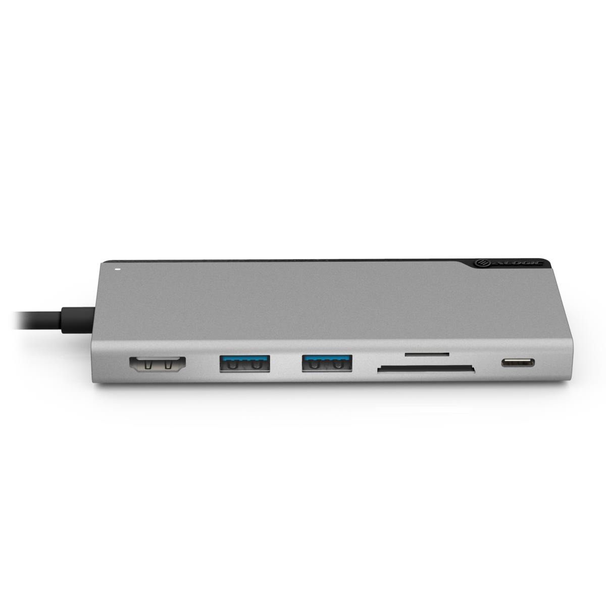 ALOGIC ULTRA USB-c Dock Uni - 2 X USB-a (USB 3.0); 1 X USB-c (data/pd 100w)