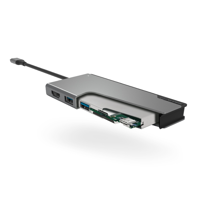 ALOGIC ULTRA USB-c Dock Uni - 2 X USB-a (USB 3.0); 1 X USB-c (data/pd 100w)