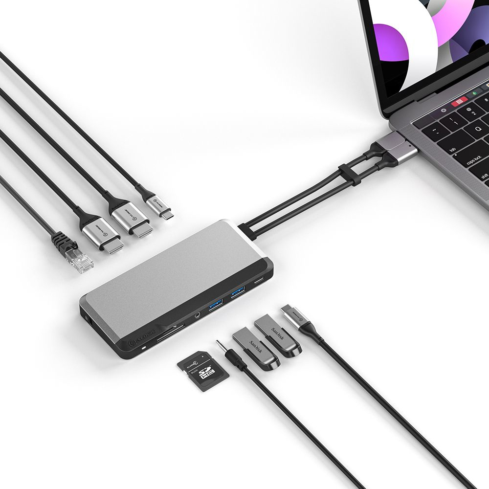 ALOGIC 10-in-1 Dual USB-C Super Hub