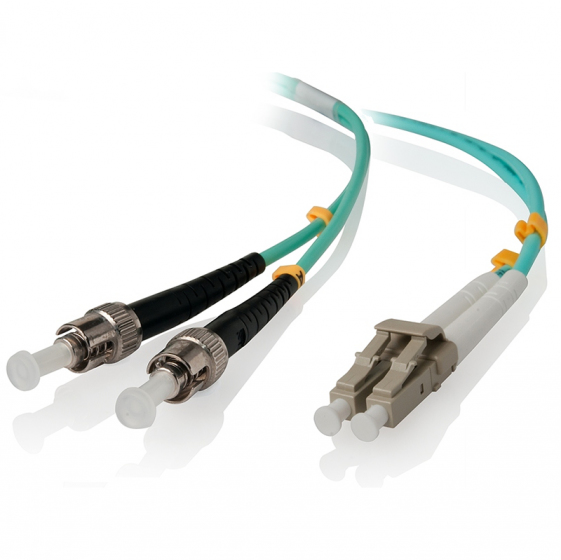 ALOGIC Fiber Optic Cable LC-ST 40G/100G MMD LSZH 2m