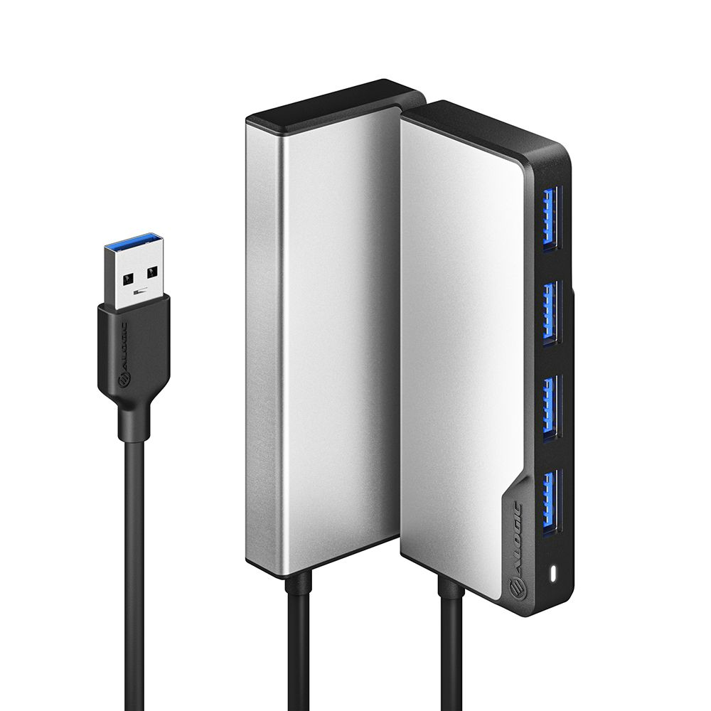 ALOGIC USB-A Fusion 4-in-1 HUB Space Grey