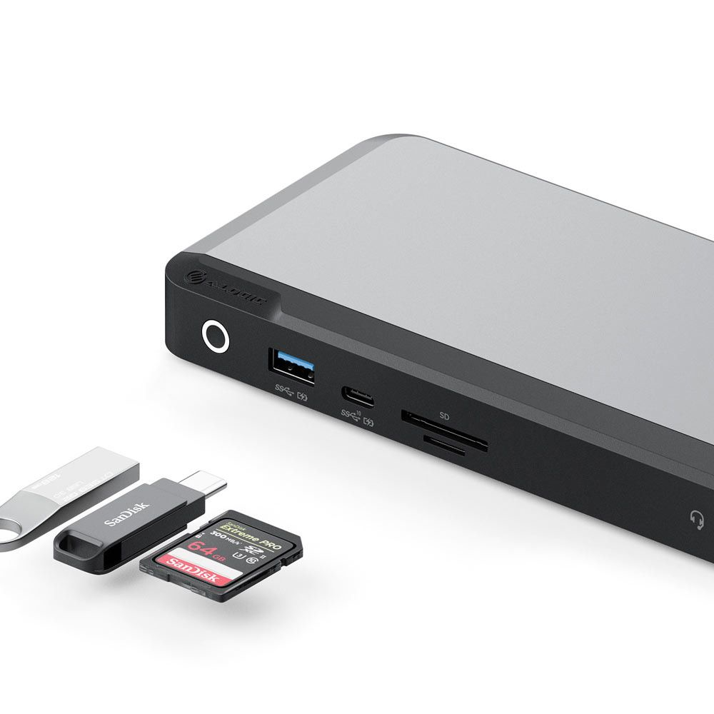 ALOGIC USB-C Triple 4k Docking Station With 100w PD PRIME MX3