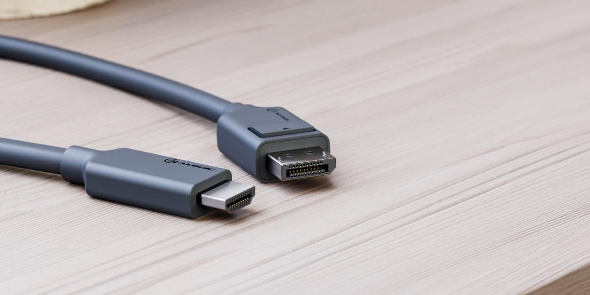 ALOGIC Elements DisplayPort To HDMI Cable With 4K Support
