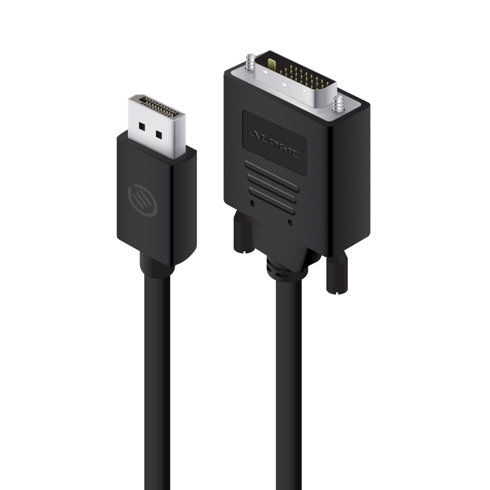 ALOGIC Elements DisplayPort To DVI Cable - Male To Male - 1m