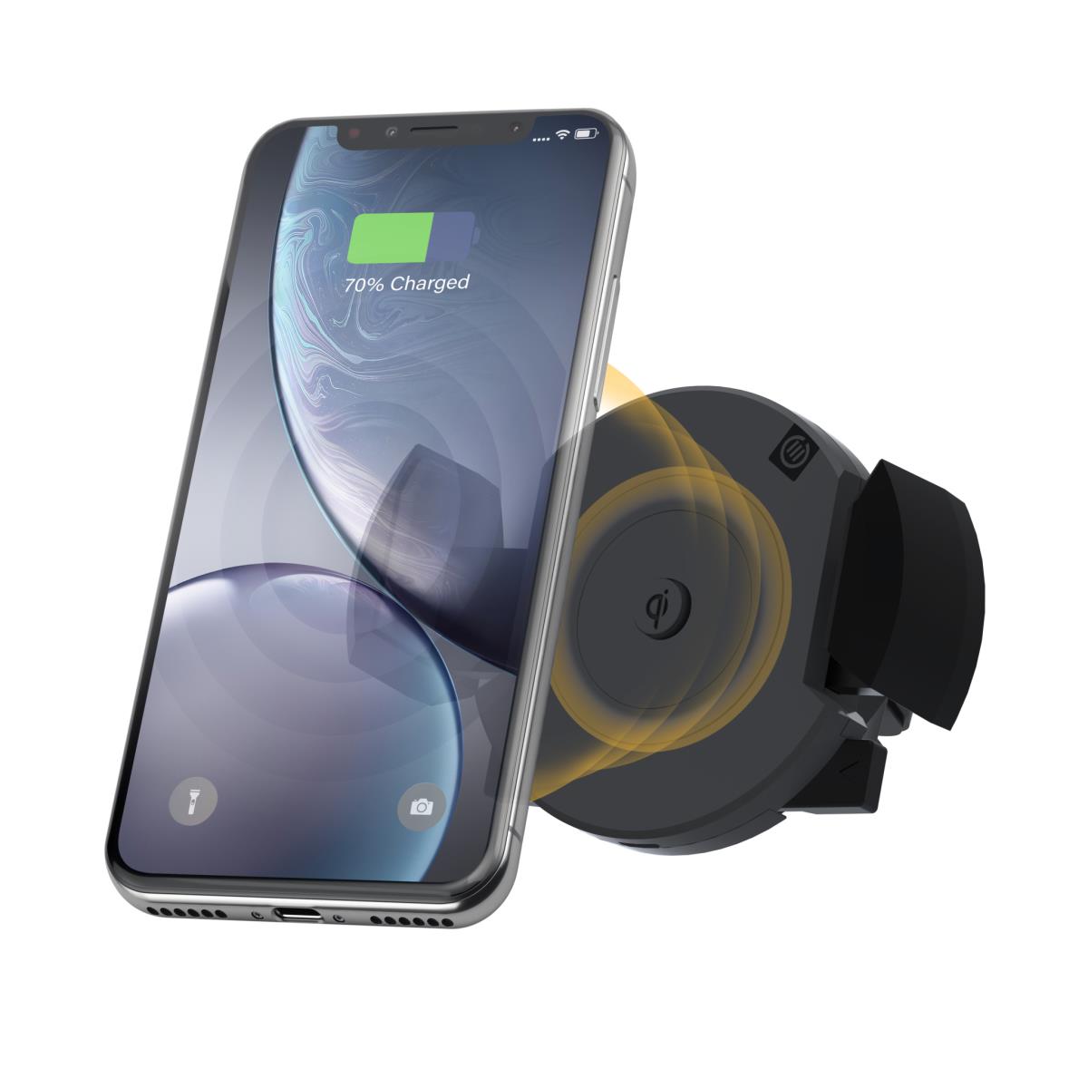 ALOGIC Rapid Air Vent Mount Wireless Charger with Qi Technology