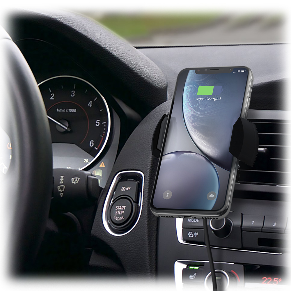ALOGIC Rapid Air Vent Mount Wireless Charger with Qi Technology