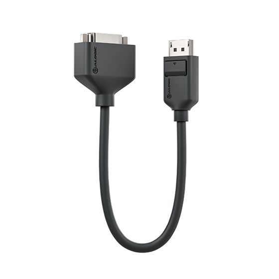 ALOGIC Elements DisplayPort to DVI Adapter Male to Female 20cm