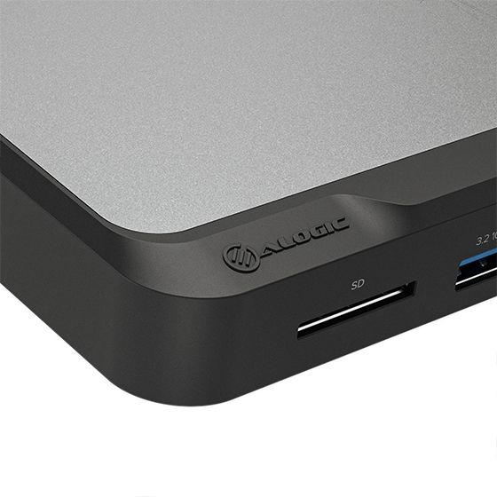 ALOGIC DUCH2 Notebook Dock/Port Replicator Wired USB 3.2 Gen 2 (3.1 Gen 2) Type-C Black, Grey