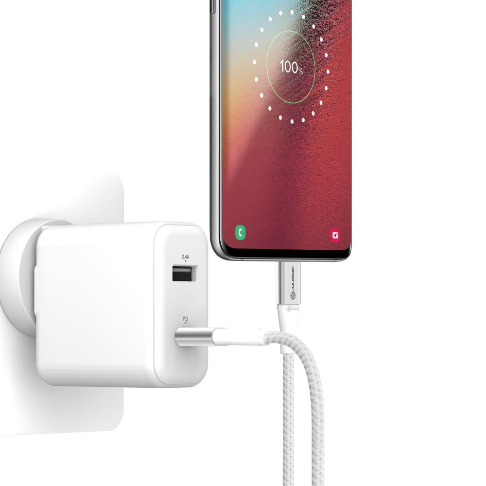 ALOGIC Super Ultra USB 2.0 USB-C To USB-C Cable 1.5m Silver