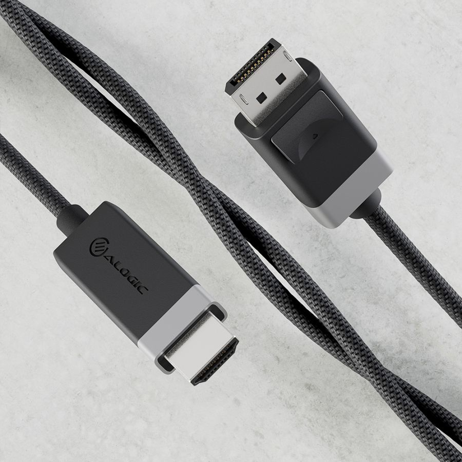 ALOGIC Fusion DisplayPort To HDMI Active Cable Male To Male 2m