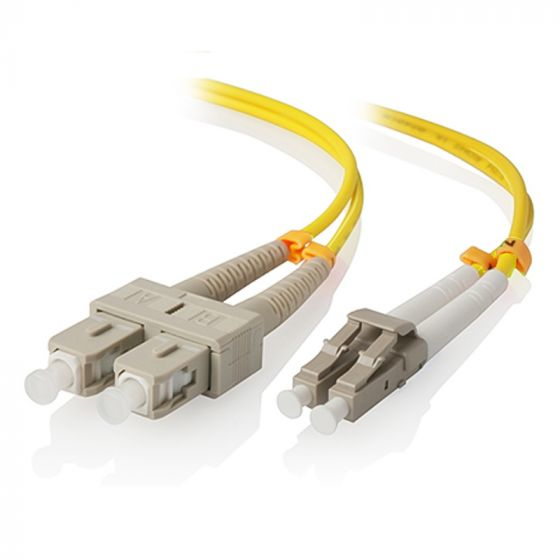 ALOGIC 1.5m Lc-sc Single Mode Duplex Lszh Fibre Cable 09/125