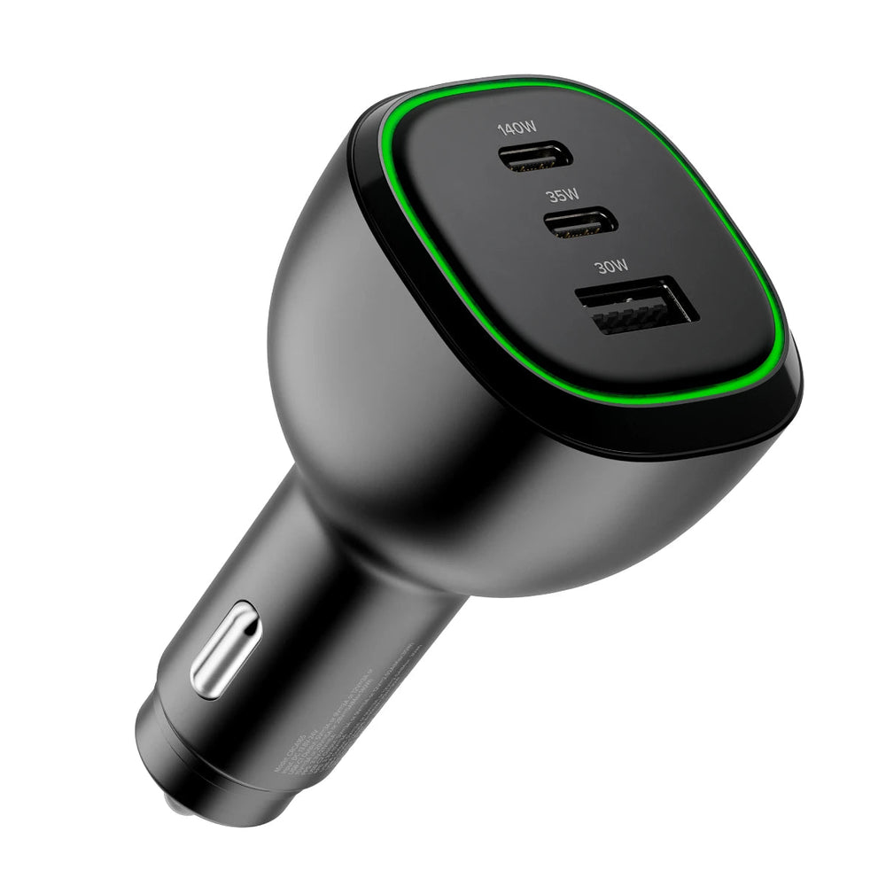 ALOGIC Rapid Power 165w Car Charger 2 X USB-c 1 X USB-a Port