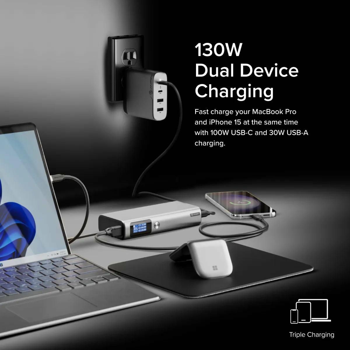 ALOGIC Power Bank Ruck 20.000mah With 130w USB Charging