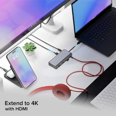 ALOGIC Fusion Pro GO 7-in-1 USB-C Compact Dock