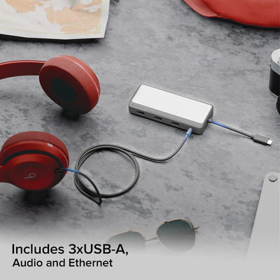 ALOGIC Fusion Pro GO 7-in-1 USB-C Compact Dock