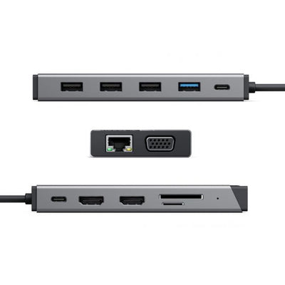 ALOGIC Universal 12-in-1 Mini Dock DV2