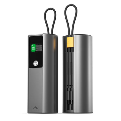 ALOGIC Power Bank 27600MAH W/ 160W USB Charging With CLIP USB-C Cable