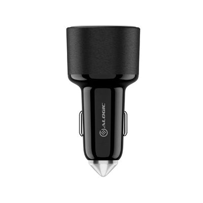 ALOGIC 100W Car Charger USB-C USB-A Ports Fast Charging 1m Cable