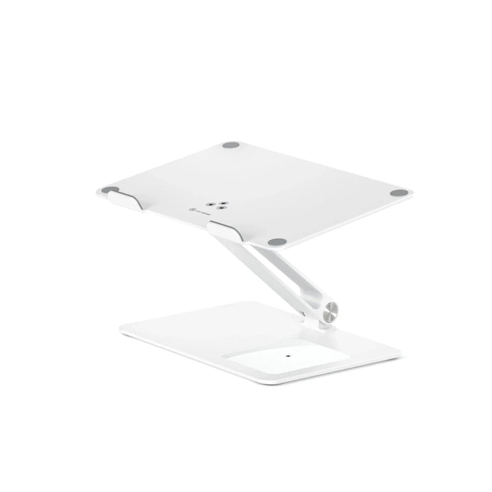 ALOGIC Elite Power Laptop Stand With Wireless Charger - White