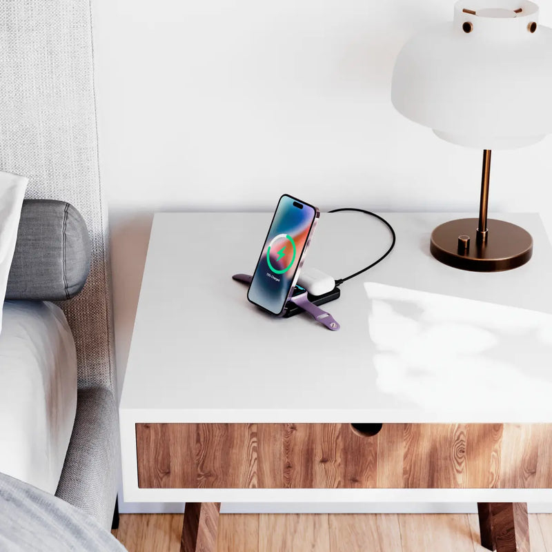 ALOGIC YOGA 3-in-1 Wireless Charging Stand - Black