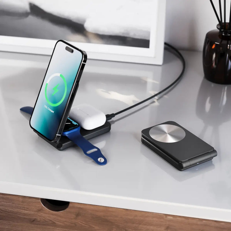 ALOGIC YOGA 3-in-1 Wireless Charging Stand - Black