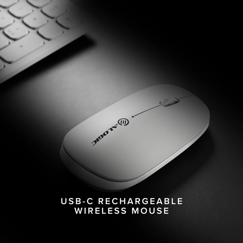 ALOGIC Echelon Bluetooth Wireless Mouse White