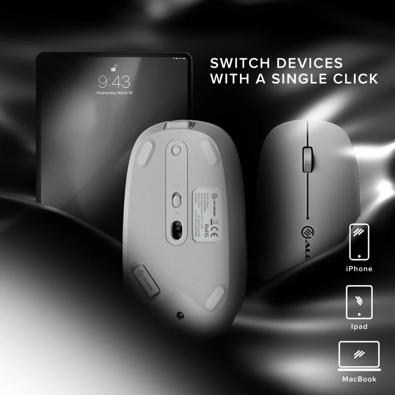 ALOGIC Echelon Bluetooth Wireless Mouse White