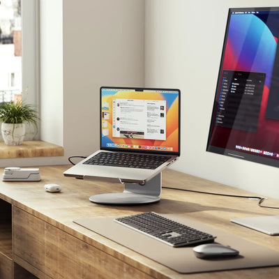 ALOGIC Laptop Stand - Elite 360 - Silver