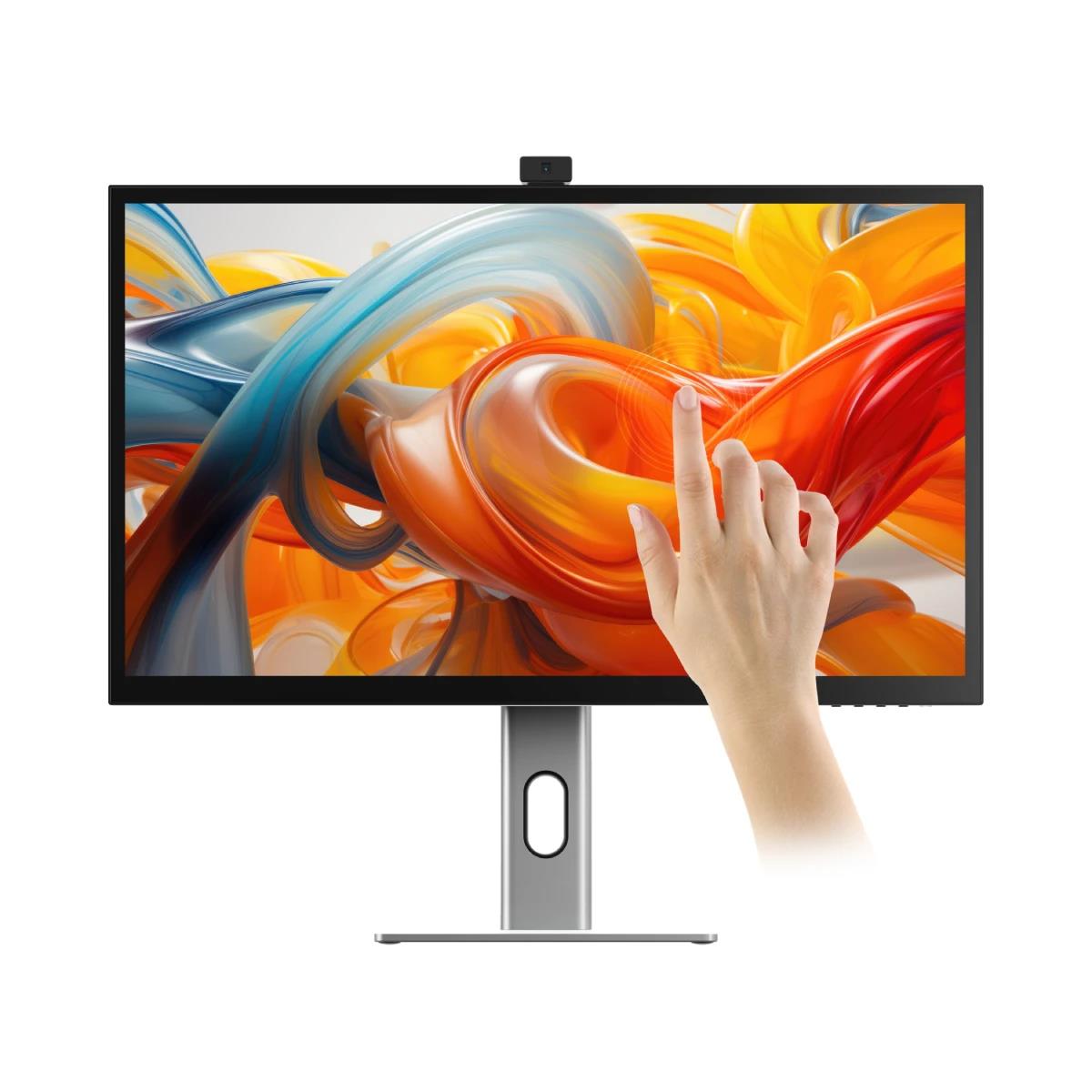 ALOGIC Desktop Monitor - Clarity Max Touch - 32in TouchScreen - 3840x2160 (4K UHD) with USB-C Power Delivery and Webcam