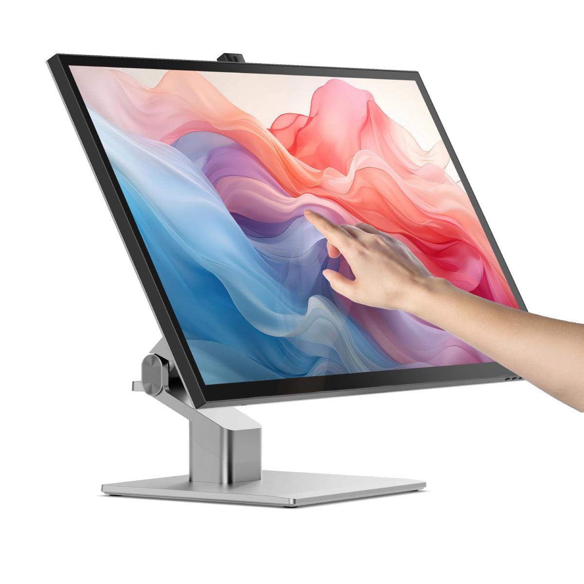 ALOGIC Desktop Monitor - Clarity Fold Touch - 32in TouchScreen - 3840x2160 (4K UHD) with USB-C Power Delivery and Webcam - Fold Stand